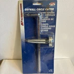 Qlt Marshalltown Steel Shaft Drywall Circle Cutter 16" Max Dia. CC766/NOS. Fixed Price $12.99.