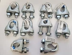 National N248-328 -3230BC 1/2 Wire Cable Clamp Zinc Plated Lot Of 10. Fixed Price $79.16.