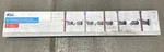 New Blue Hawk Adjustable 8 Clamp Rail Tool Organizer. Fixed Price $29.00.