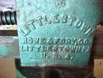 ** Vintage - Usa Made 4 Inch Swivel Bench Vise Littlestown No 25. Fixed Price $19.95.