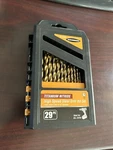 Warrior Titanium Drill Set, 29 Piece Bits. See Photos. New.. Fixed Price $19.99.