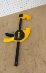 Dewalt 12 In. 300 Lb. Trigger Clamp W/3.75 Throat Depth. Fixed Price $24.99.