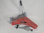Roberts 12" Manual Tile Cutter Model 10-900 Red Metal Base With Cutting Rail .... Fixed Price $118.95.
