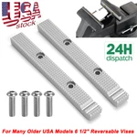 For Craftsman Jaws Fits Many Older Usa Models 6 1/2" Reversable Gray Vises. Fixed Price $43.23.