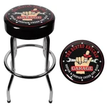 Plasticolor Black "busted Knuckle" Garage Stool Free Shipping New. Fixed Price $126.97.