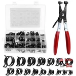 Spring Band Hose Clamp Assortment 130 Pcs, 16 Sizes To 25 Mm With Swivel. Fixed Price $27.29.