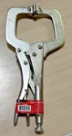 Ate Pro 11" Locking Vise Clamp Pliers W/flex Pads Grips Welding 31039. Fixed Price $14.99.