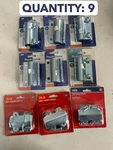 9-PACK Lot Do It Ldr 610 2120 3/4" Leaking Pipe Repair Clamp Galvanized Steel. Fixed Price $55.49.