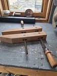Pair Of Brink & Cotton/hargrave Inch Wood Clamps. Made Usa. Model 014,. Fixed Price $72.38.