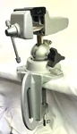 Panavise Standard Head 303 With Low Profile Base, Bench Clamp, Nylon Jaws. Fixed Price $90.00.