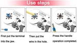 Crimper HSC8 6-4B, Self-adjustable Ratcheting Ferrule Crimping Pliers T.... Fixed Price $29.72.