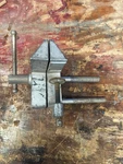 Vintage Stanley No. 80-702 5" Woodworking Vise Table Mount. Fixed Price $18.00.