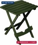 Adams Manufacturing 8500-60-3700 Plastic Quik-fold Side Table, Earth Brown. Fixed Price $50.64.