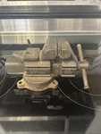 "desmond-simplex" Bench Vise No. 300 Swivel Base Urbana Ohio. Fixed Price $42.49.