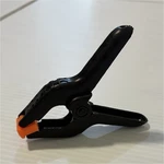 24 Pack 3.5" Plastic Spring Clamps Black With Orange Tips. Fixed Price $36.99.