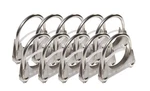 10PCS 2.75" I.d. Universal Heavy Duty Exhaust Hanger 3/4" Ss Bolt Clamp. Fixed Price $40.75.