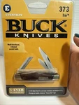 Buck Trio Pocket Knife 420 Steel Wood Handles 0373-BRW-WM. Fixed Price $27.99.