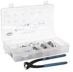 Oetiker 18500060 Stepless 1-EAR Kit Clamps Stainless Steel. Fixed Price $106.74.