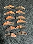 Vintage Ji Case Tractor Lp 377 Engine Manifold Hold Down Clamps Of 6 - Used. Fixed Price $30.00.