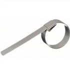 10PK Band-it GRP06S Ss Clamp, 5/8"W 3/4"- 1-1/4", 1-1/2" Max Od 2LPF7. Fixed Price $32.00.