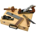 5 Piece Woodworking Smoothing Plane Tool Set Trysquare T-bevel Marking Gauge. Fixed Price $176.39.