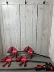 Hansom & Bessey Bar Trigger Clamp Tools Durable Woodworking Projects Pack Of 5. Fixed Price $44.99.