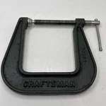Craftsman Usa C-clamp 66684 4" Deep Pearlitic. Fixed Price $21.87.