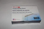 Officemate Prong Fasteners Bases, Silver, 100/BOX, (99854). Fixed Price $9.71.