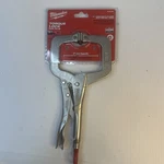 Milwaukee 48-22-3521 11" Torque Locking C-clamp Pliers With Swivel Jaws. Fixed Price $17.08.