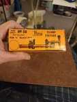 Vintage Pony Jorgensen 3/4 Black Pipe Clamp Fixture No. 50. Fixed Price $50.00.