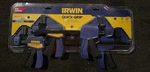 Irwin (1964748) Pack Quick Grip 6" 12" Mini One Handed Bar Clamp 140 Lb. Fixed Price $44.99.