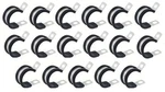 Kmc COL1213Z1 Black Efdm Rubber Cushion Galvanized Steel 3/4" Cable Clamp (17). Fixed Price $12.95.