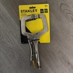 Stanley 11-1/4" Locking C-clamp Pliers 3-3/8" Jaw Capacity 84-816. Fixed Price $38.25.