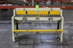 Shop Fox 52" Sheet Metal Shear, Model: M1044, 16 Gauge, 35" Backgauge. Fixed Price $2250.00.