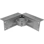 Midwest Air Tech Corner 2-3/8 In. Steel Fence Post Adapter Clamp 328595C. Fixed Price $14.74.