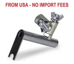 Qlt By Marshalltown Funny Trowel Handle Adapter, All-angle Swivel Bracket Style,. Fixed Price $33.02.