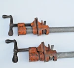 Pony 3/4" Pipe Clamp 2PC Lot 30" 36" Woodworking Shop Glue Up Tools. Fixed Price $44.00.
