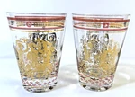 Georges Briard Olympia Double Shot/liqueurs Drink Beverage Bar Glasses. Fixed Price $42.95.