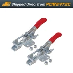 Powertec 20310-P2 Latch-action Toggle Clamp Threaded U Bolt And Vinyl Grip, Pk. Fixed Price $13.99.