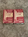 2 Vintage Sears Craftsman Gluing Clamps Nos 3/4 Pipe Model 96674 Made Usa. Fixed Price $42.50.