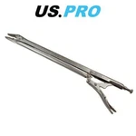 Us Pro Tools 20" Straight Flat Jaw Long Reach Locking Mole Grip Pliers 1840. Fixed Price $18.91.