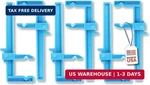 Excel Blades 3-INCH Adjustable Plastic Bar Clamps Set 6-PACK Mini Woodworking. Fixed Price $22.61.