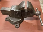 Vintage Craftsman 5160 Rock Island Vise 3 Jaw 27 Lbs Usa Early Survivor. Fixed Price $324.99.