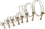 65PCS Adjustable Steel Double Wire Tube Hose Clamp Assortment Kit 8 Sizes. Fixed Price $23.34.