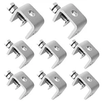 Fviexe Small Clamps, Heavy Duty C-clamp 304 Stainless Steel With Stable Wide. Fixed Price $24.99.