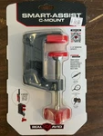 Real Avid Smart-assist C-mount C-clamp 2-1/4" Jaw Steel Polymer Black Red Silver. Fixed Price $14.99.