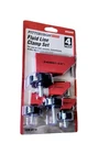 Pittsburgh 4 Piece Fluid Line Set Clamp Fuel Vacuum Trans Brake Heater Wo.... Fixed Price $31.59.