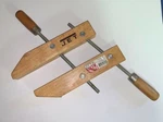 Jet 10" Adjustable Hand Screw Wooden Clamping Tool #709866 Woodworking. Fixed Price $26.99.