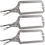 Hozeon 3 Pcs 18 Inch Clamp Welding Pliers With Swivel Pads, Heavy Duty Lock.... Fixed Price $49.16.