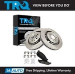 Trq Front Brake Pad & Rotor Kit Fits 2013-2016 Lincoln Mkt 2012 Ford Flex Mks. Fixed Price $179.95.